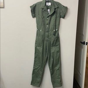 Pistola green jumpsuit size XS.NWT
